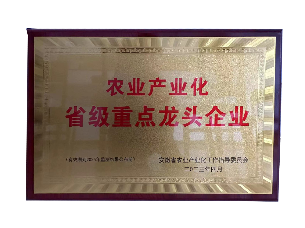 2023省級重點龍頭企業(yè)